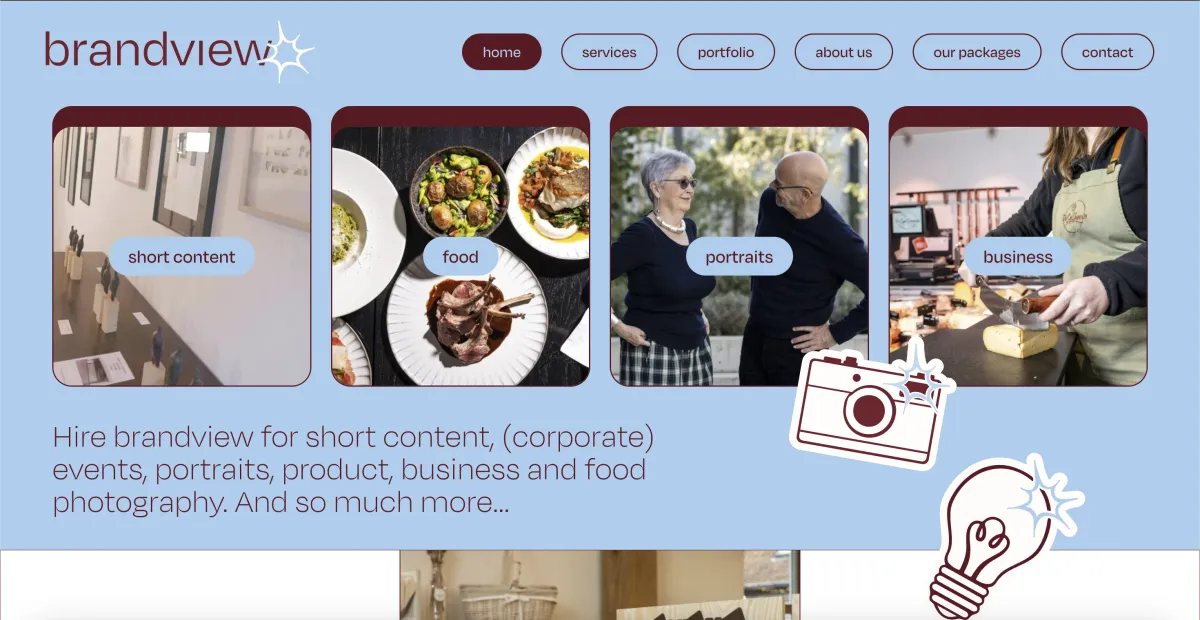 Screenshot of Brandview