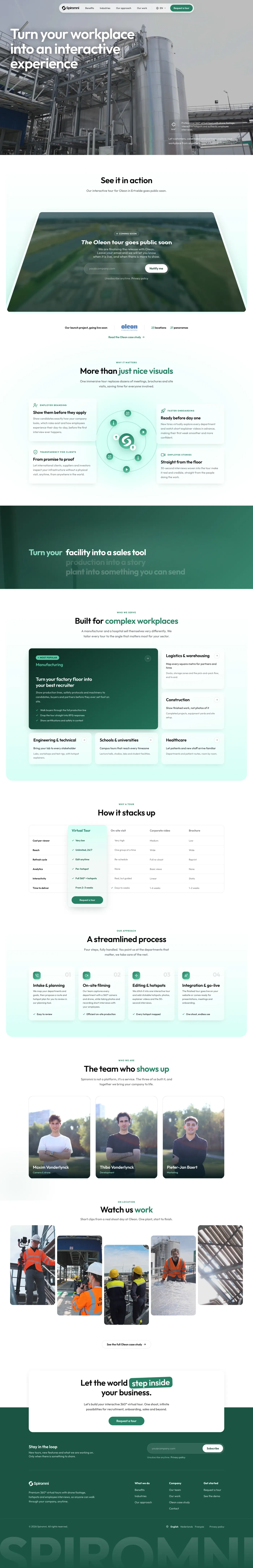 Full screenshot of Spiromni